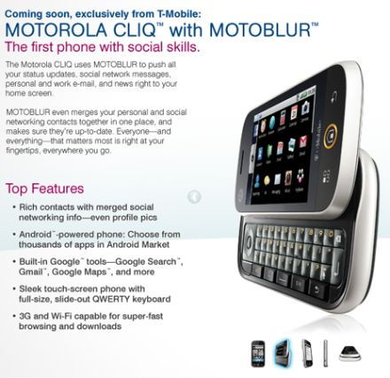 Motorola Dext vadiúj kezelõfelülettel
