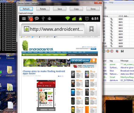 Android: képernyőmentés hivatalosan is