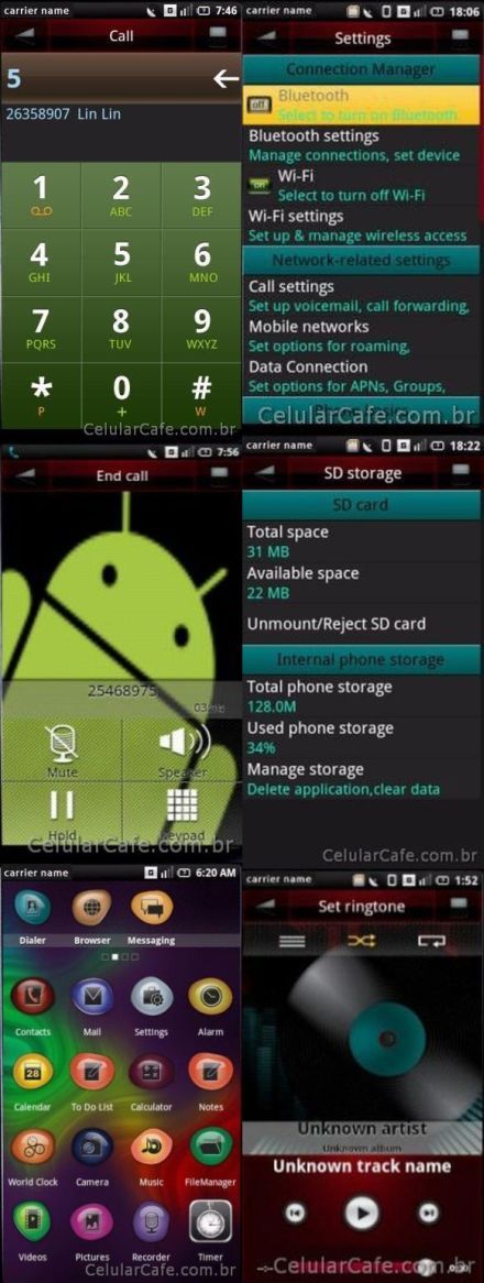 Dell Mini mobil Androiddal