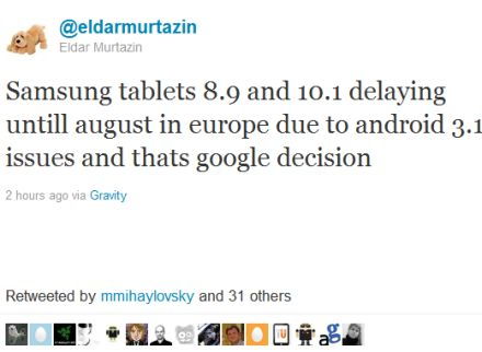 Augusztusig késik az Android Honeycomb