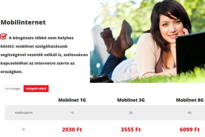 Nyaralásra mobilnetet, hűség nélkül? 