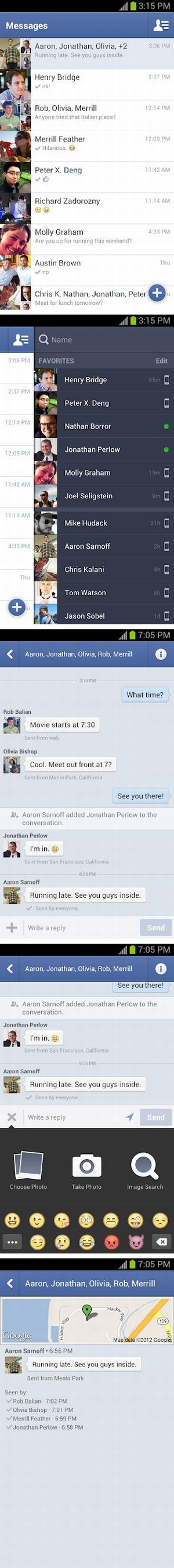 Frissült a Facebook Messenger