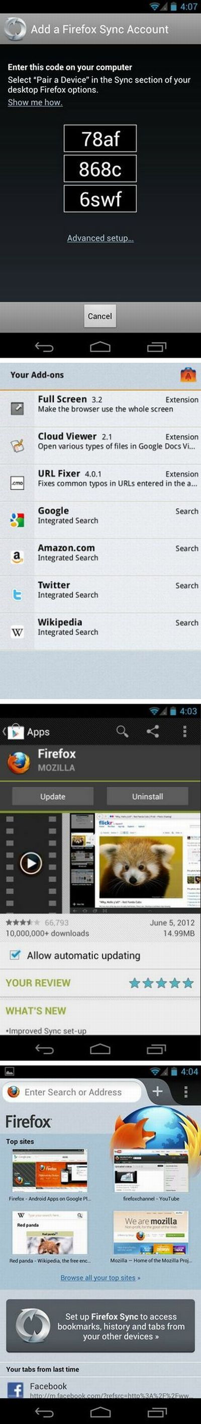 Firefox Megújult a Firefox