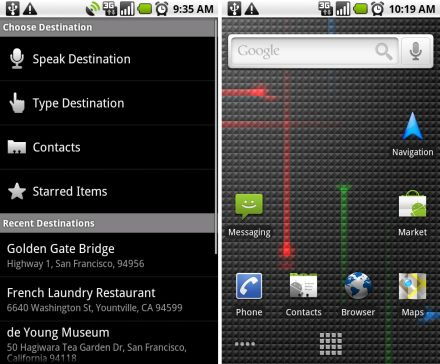 Bringás navi a Google-tõl