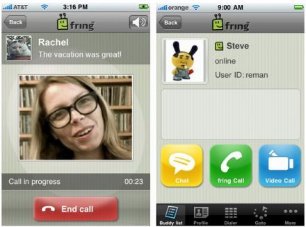 Videóhívás iPhone és iPod Touch-on is