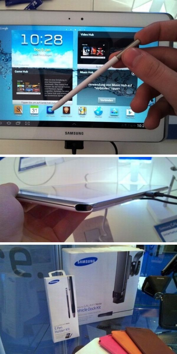 Samsung Galaxy Note 10.1: négymaggal, S Pennel