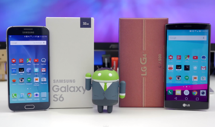 A nagy összehasonlítás: Galaxy S6 vs G4