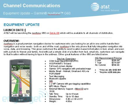 5 nap múlva jön a Garmin-Asus Nüvifone G60 