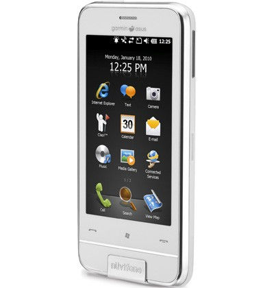 Garmin-Asus Nüvifone M10 a legújabb Windows-zal