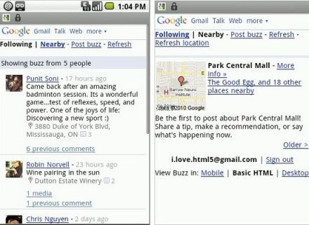 Hódítani a Google Buzz minden mobilon