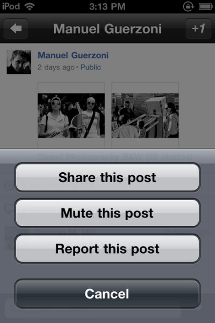 iOS: Google+ és Facebook frissítés