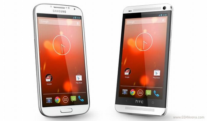 Megvásárolható a HTC One és a Galaxy S4 Google Edition