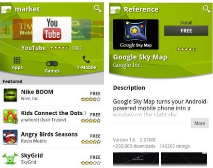 Nem elég sikeres az Android Market