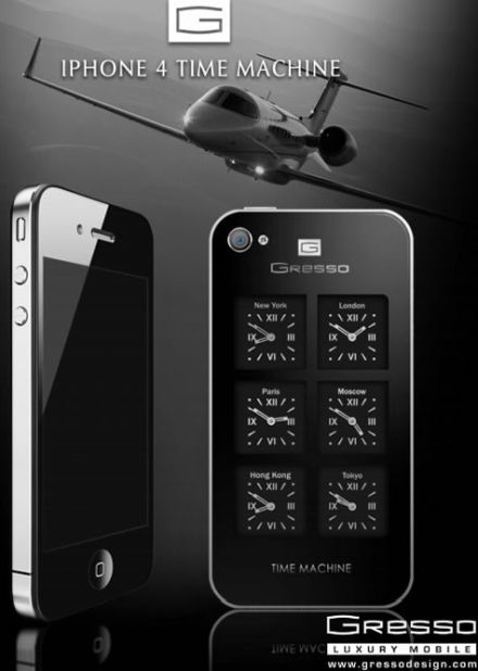 Luxus iPhone 6 plusz órával  