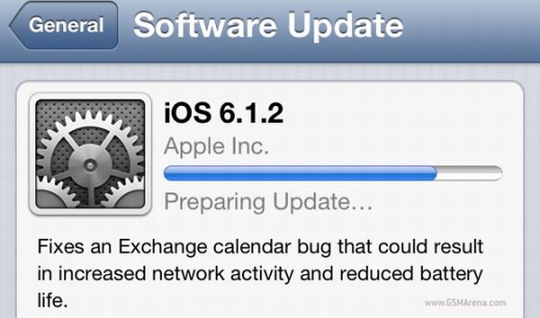 iOS 6.1.2: hibajavítás kész