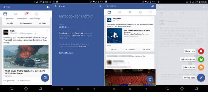 Material Design-ra vált a Facebook is