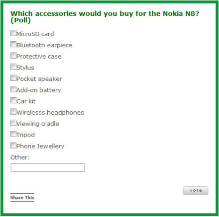 Mit vennél egy Nokia N8-hoz?