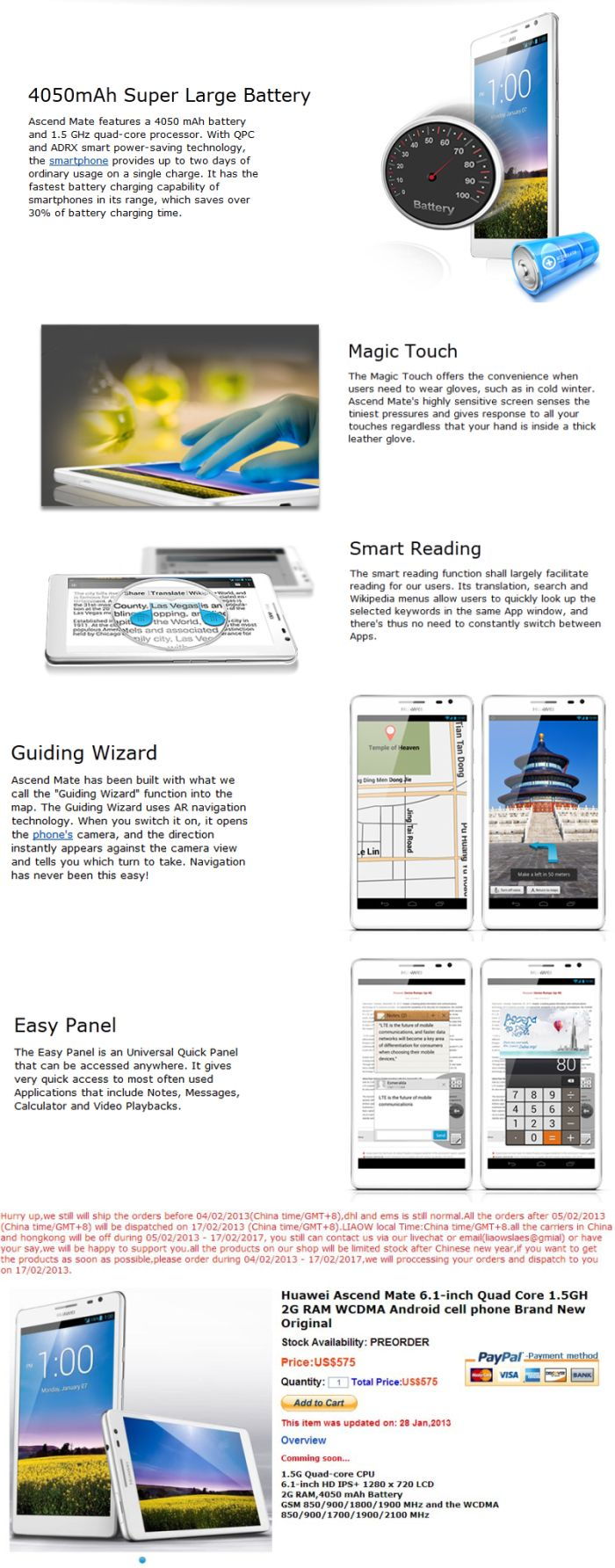 Elõrendelhetõ a Huawei Ascend Mate!