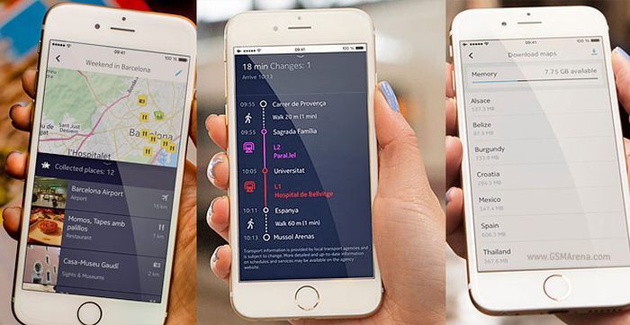 Újra: Nokia HERE navigáció iPhone-ra