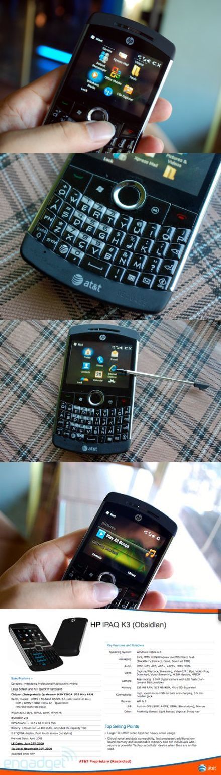 AMOLED kijelzõs HP okostelefon érkezik