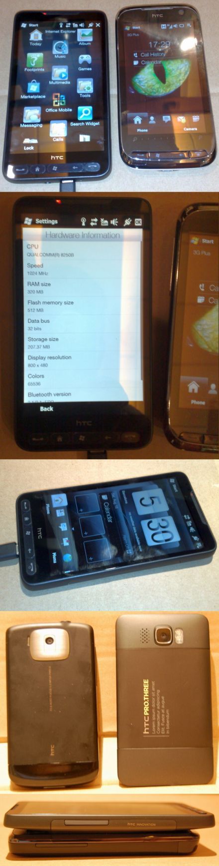Az elsõ HTC Leo élõképek