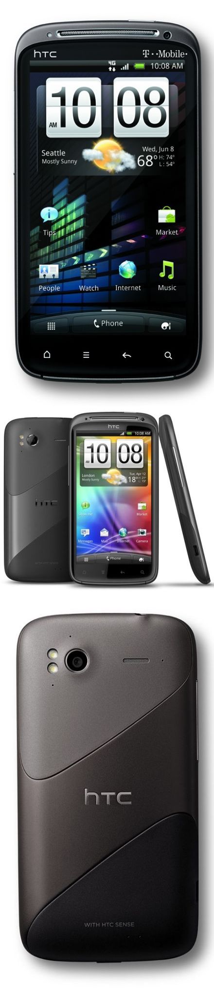 HTC Sensation: Gingerbread és full HD