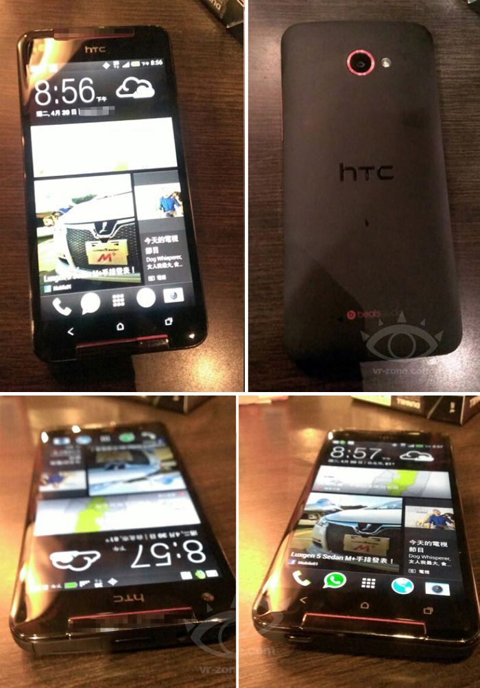 HTC Butterfly S: kémfotókon a fekete-piros szépség