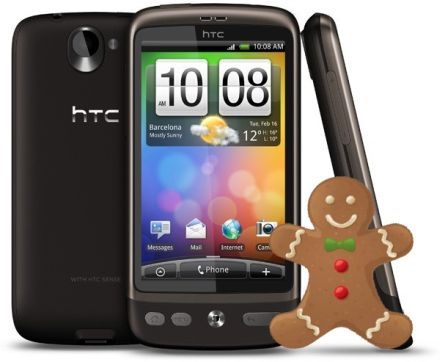 HTC Desire: nem lesz hivatalos Gingerbread!