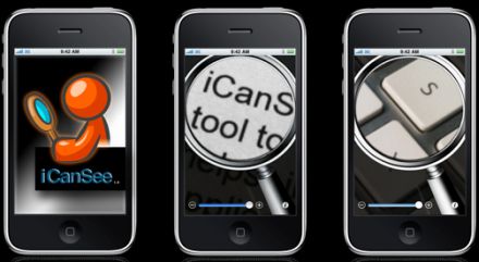 iCanSee: nagyító iPhone-ra