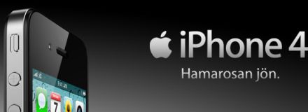 Itthon is kapható az iPhone 4