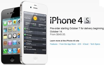 Az első iPhone 4S kamerafotók és ár