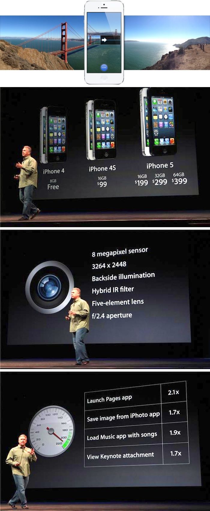 Itt az iPhone 5: A6 chipset, 4 colos kijelző