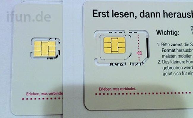 Megérkezett a nano-SIM az iPhone 5-höz