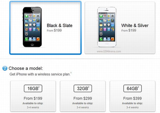 3-4 hetet kell várni az előrendelt iPhone 5-re