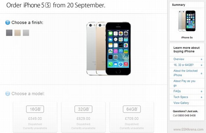 250 ezer forint felett kezdhet az iPhone 5S