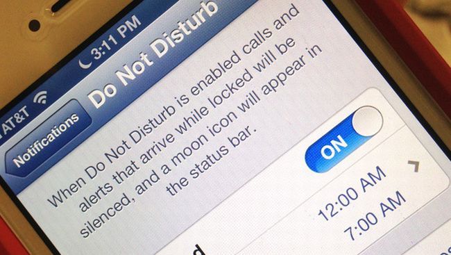 Apple: magától megoldódik a Ne zavarj bugja