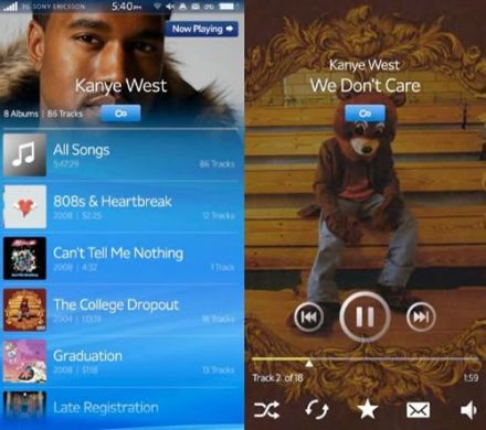 Xperia X10 MediaScape Xperia X10 hardver és MediaScape videók