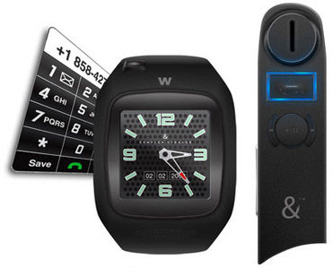 W Phone Watch Itt a világ legkisebb óramobilja