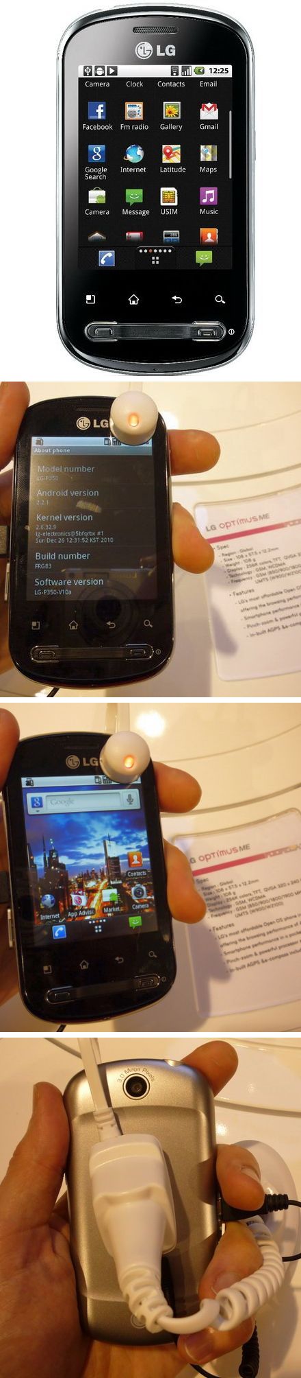Olcsó androidos: LG Optimus Me P350  