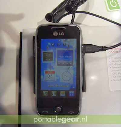Bemutatták az LG Cookie Fresh mobilt