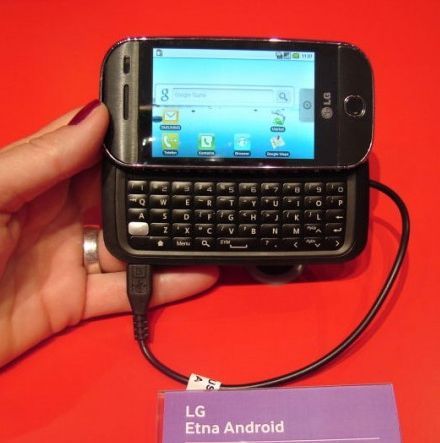 LG Etna, az új üdvöske