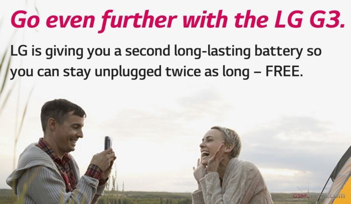 Ajándékok járnak az LG G3 mellé