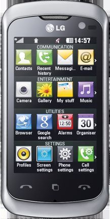 LG KM570: olcsó ár és minőség egyben