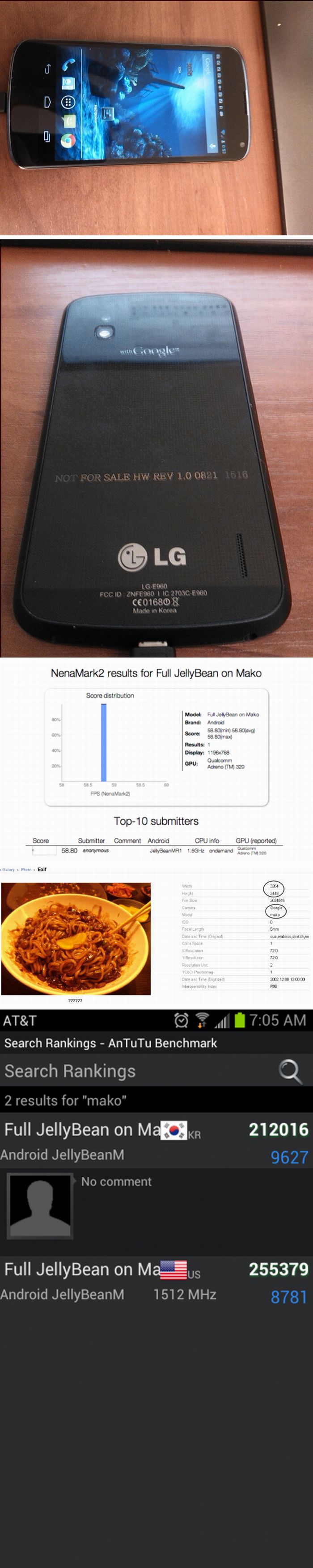 Friss fotókon az LG Optimus G Nexus