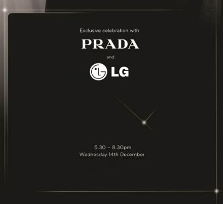 December 14.: LG Prada 3.0