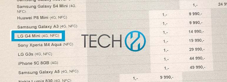 A Vodafone-nál a meg sem jelent LG G4 Mini