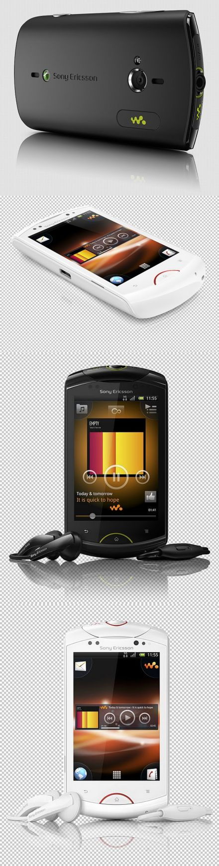 Android és zene: Sony Ericsson Live with Walkman