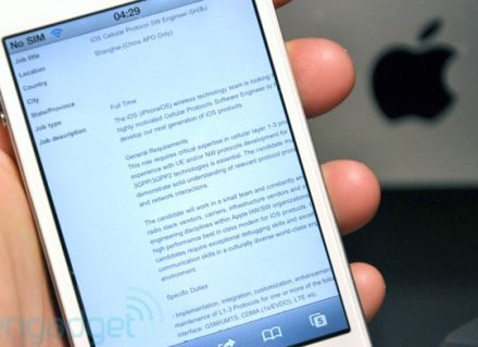 Az Apple LTE szakértőt keres