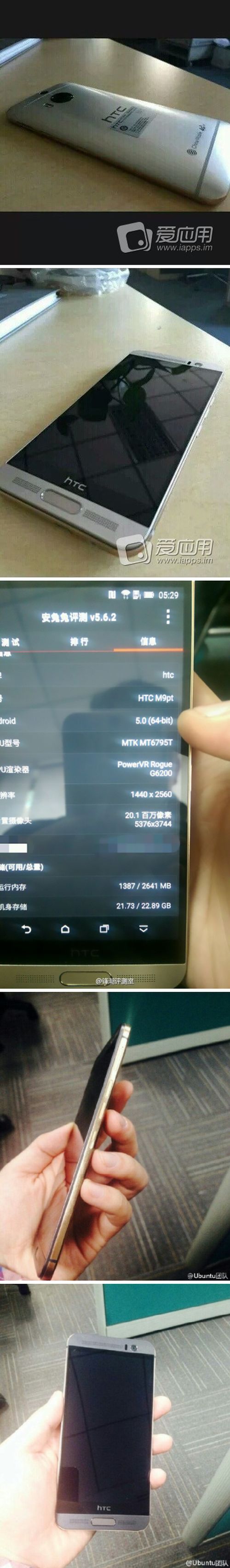 Élõképeken a HTC One M9 Plus