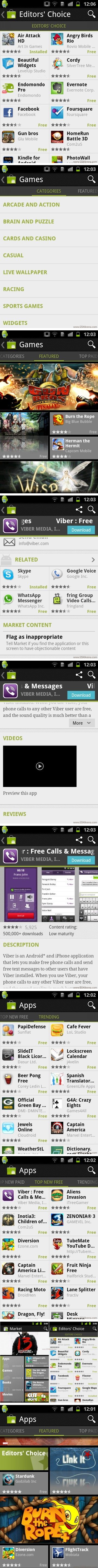 Ilyen az új Android Market (videóval)